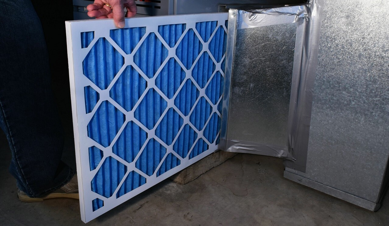 Homeowner Maintenance Changing the HVAC Filter Inspect Montana