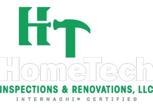 HomeTech logo white